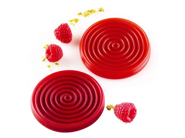 Silicone Mould - 6 Whirls - 30 x 17.5cm - Silikomart