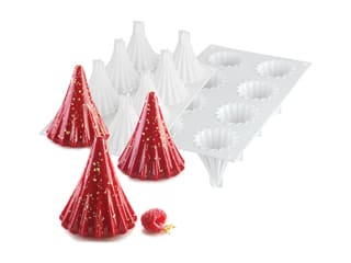 8 Cone Christmas Tree Silicone Mould