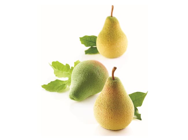 Fruit Silicone Mould (Pear/Fig) - 40 x 10cm - Silikomart