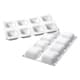 GEM100 Silicone Mould 8 Rounded Squares - Silikomart