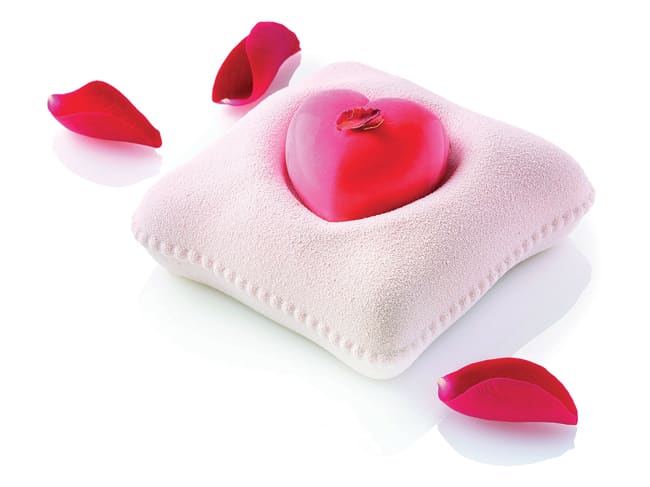 Heart & Pillow Silicone Mould Kit - 10 x 10cm - Silikomart