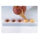 Professional 3D Flexible Silicone Mould - 5 Spheres - Ø 4.8cm - Silikomart