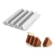 Trilogy Silicone Mould for 4 Triangle Logs - Silikomart
