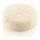 Snow flake Round Silicone Mould - Ø 17 x ht 5,5 cm - Silikomart