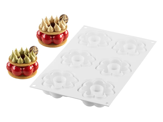 Truffle Crown Silicone Mould - 30 x 17.5cm - Silikomart