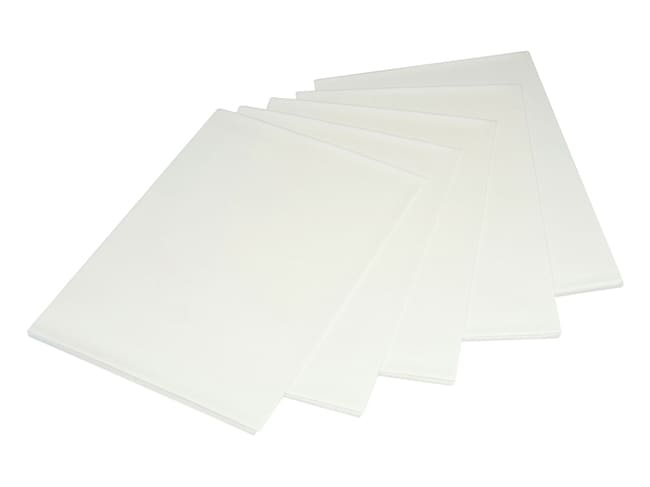 Edible Rice Paper Sheets - Plain white 60 x 40 cm (x 25) - Florensuc