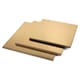 Pack of 15 Cake Boards - Gold/black square boards - 16, 18, 20cm - Tradiser