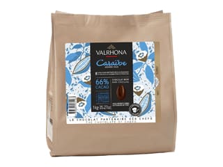 Caraïbe Dark Chocolate Feves 66% - 1kg - Valrhona