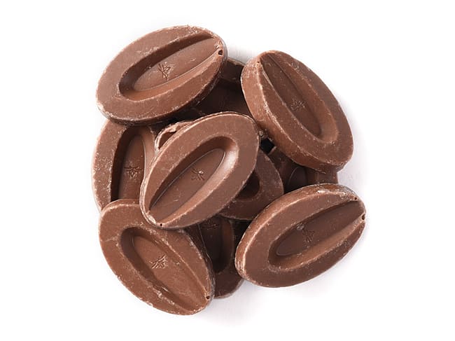 Caramelia Milk Chocolate Feves 36% - 500g - Valrhona