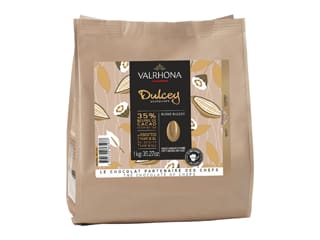 Dulcey Blond Chocolate Feves 35% - 1kg - Valrhona