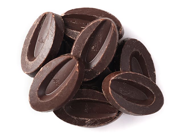 Extra Bitter Dark Chocolate Feves 61% - 500g - Valrhona