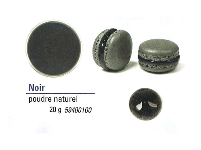 Sosa Black Natural Colouring Powder 20g - Water soluble - Sosa