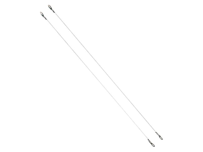 Set of 2 Serrated Wires - For cake leveller