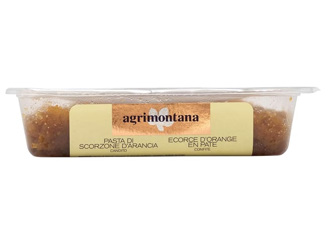 Écorce d'orange en pâte confite - 250 g - Agrimontana