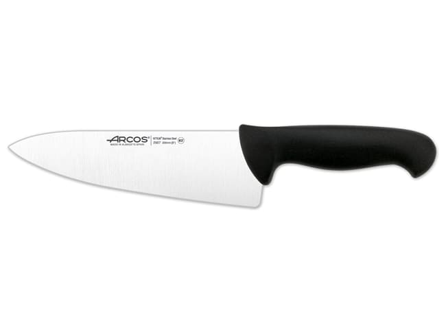 Couteau de chef - Noir - 20 cm - Arcos