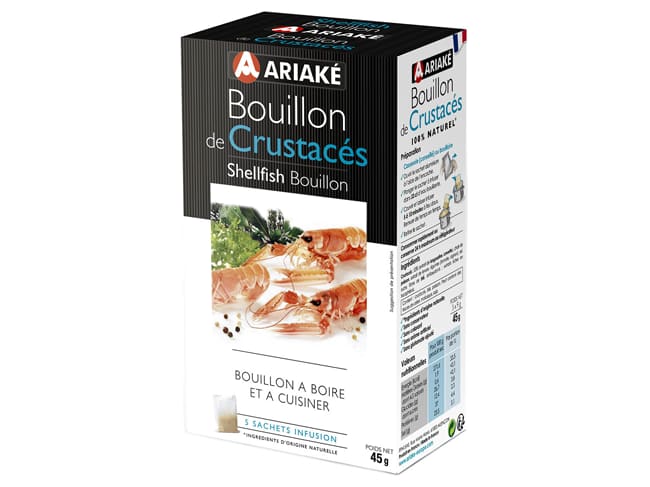 Bouillon de crustacés à infuser - 5 x 33 cl - Ariake