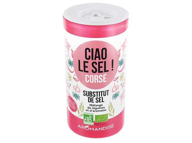 Ciao le sel corsé Bio - 70 g - Aromandise