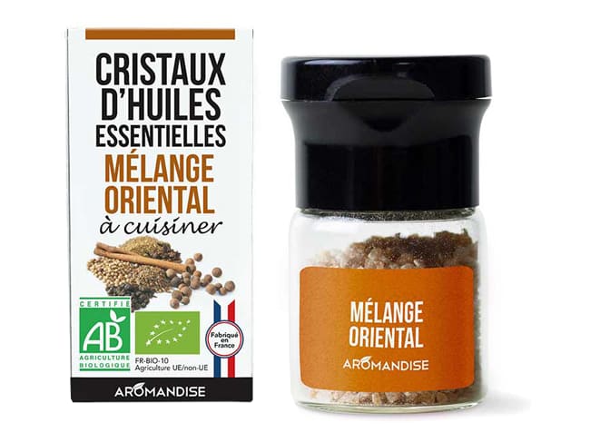 Cristaux d'huile essentielle Bio - Mélange oriental - 10 g - Aromandise