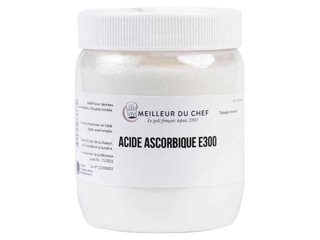 Acide Ascorbique en poudre E300 - 1 kg - Meilleur du Chef