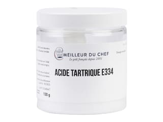 Acide tartrique E334 - 100 g - Meilleur du Chef