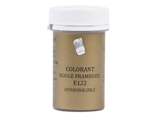 Colorant alimentaire en poudre rouge framboise - hydrosoluble - 10 g - Selectarôme