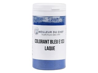 Colorant alimentaire en poudre bleu - lipodispersible - 20 g - Selectarôme