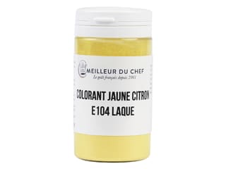 Colorant alimentaire en poudre jaune citron