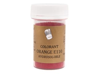 Colorant alimentaire en poudre orange - hydrosoluble - 10 g - Selectarôme