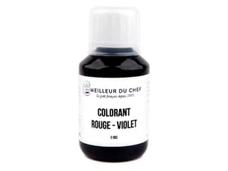 Colorant alimentaire liquide - rouge-violet E163 - 1 litre - Meilleur du Chef