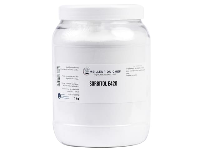 Sorbitol en poudre E420i - 1 kg - Meilleur du Chef