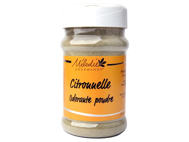 Citronnelle odorante poudre - 110 g - Mélodie Gourmande