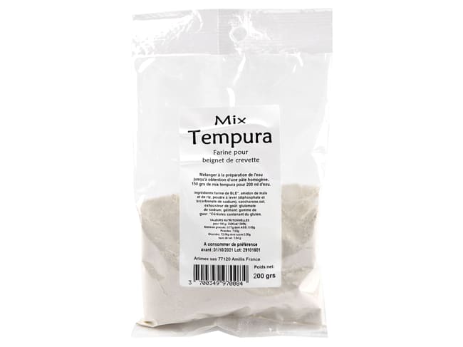 Mix tempura - farine pour beignet de crevette - 200 g - Mélodie Gourmande