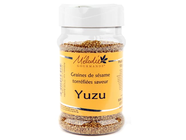 Graines de sésame torréfiées au yuzu - 130 g - Mélodie Gourmande