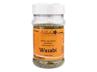 Graines de sésame torréfiées au wasabi