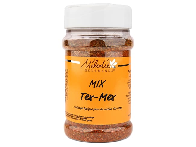 Mélange épices Tex-Mex - 130g - Mélodie Gourmande