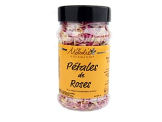 Pétales de rose comestibles - 20 g - Mélodie Gourmande