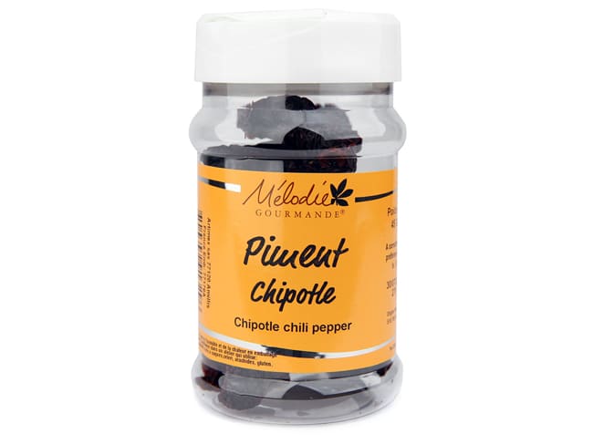 Piment chipotle entier - 30 g - Mélodie Gourmande