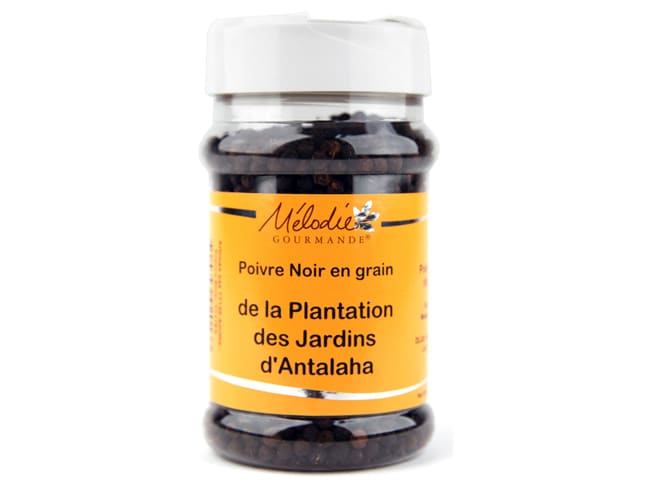 Poivre noir Antalaha - 180 g - Mélodie Gourmande