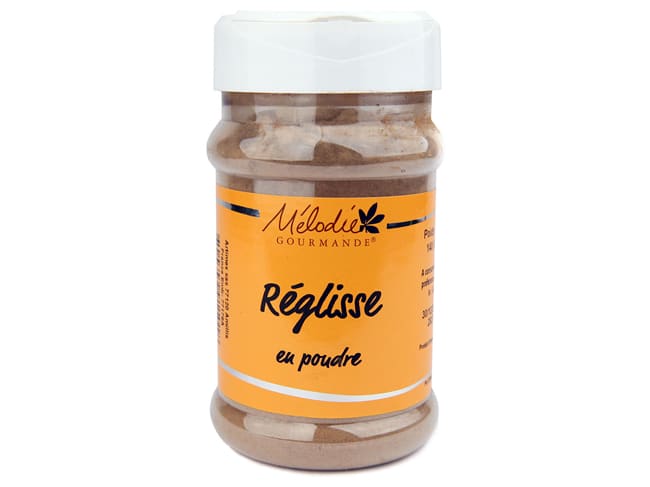 Poudre de réglisse - 140 g - Mélodie Gourmande