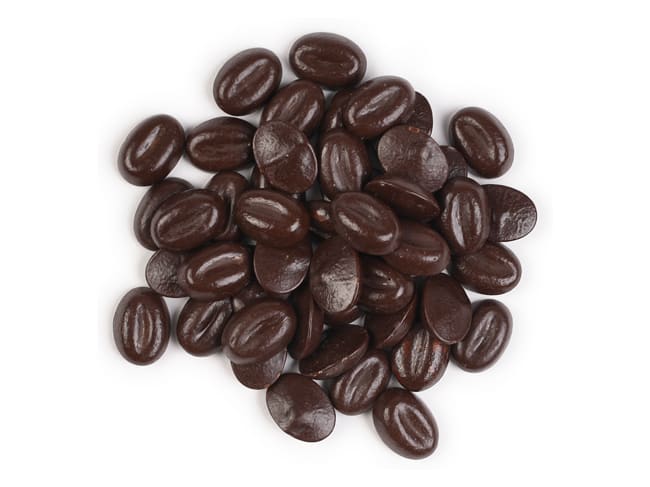 Grains de café, chocolat noir - 250 g