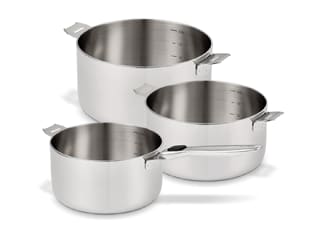 Corps de casseroles inox Beka R'Evolution - Lot de 3 - Beka