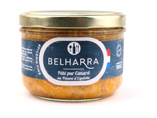 Pâté de canard au piment d'Espelette - 180 g - Belharra