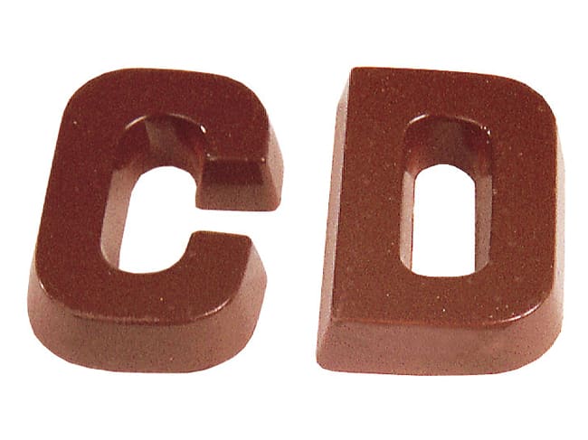 Moule chocolat - Alphabet