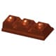 Moule chocolat - 7 barres demi-sphère - 27,5 x 13,5 cm