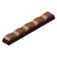 Moule chocolat - 8 barres ondulées