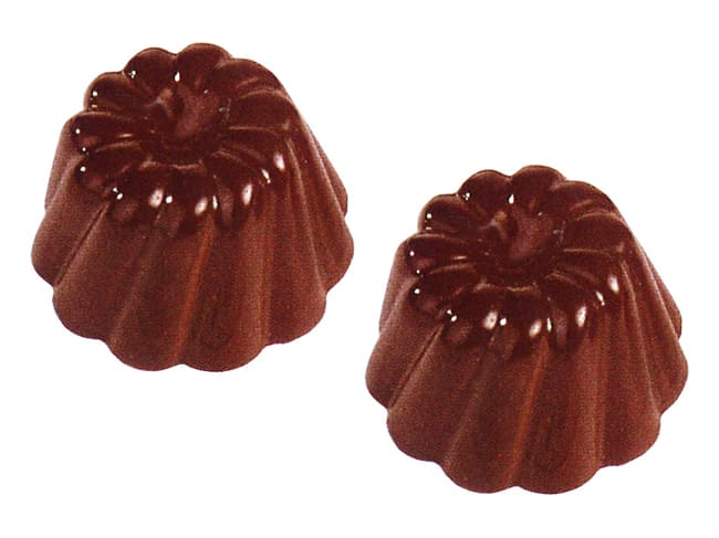 Moule chocolat - bonbon cannelé