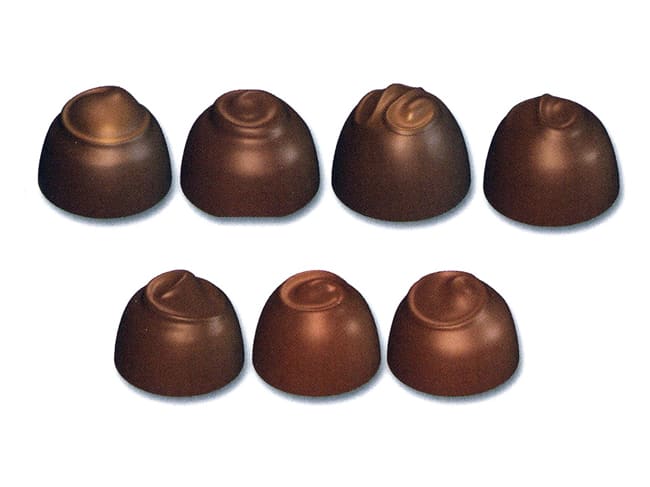 Moule chocolat - assortiment de bonbons