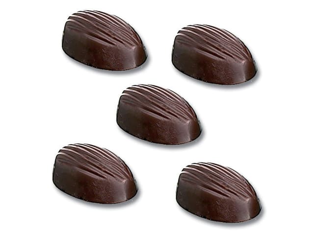 Moule chocolat - 50 demi-noix