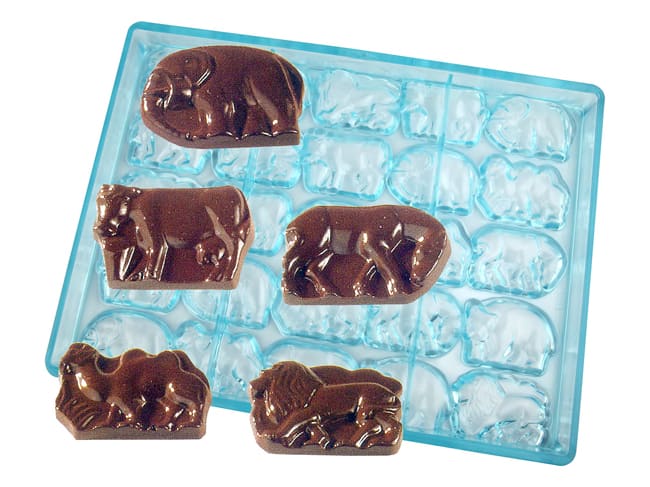 Moule chocolat - Divers animaux