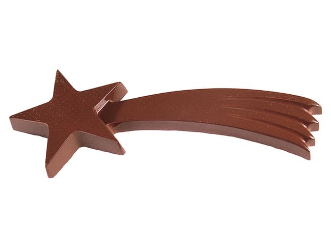 Moule chocolat - étoile filante